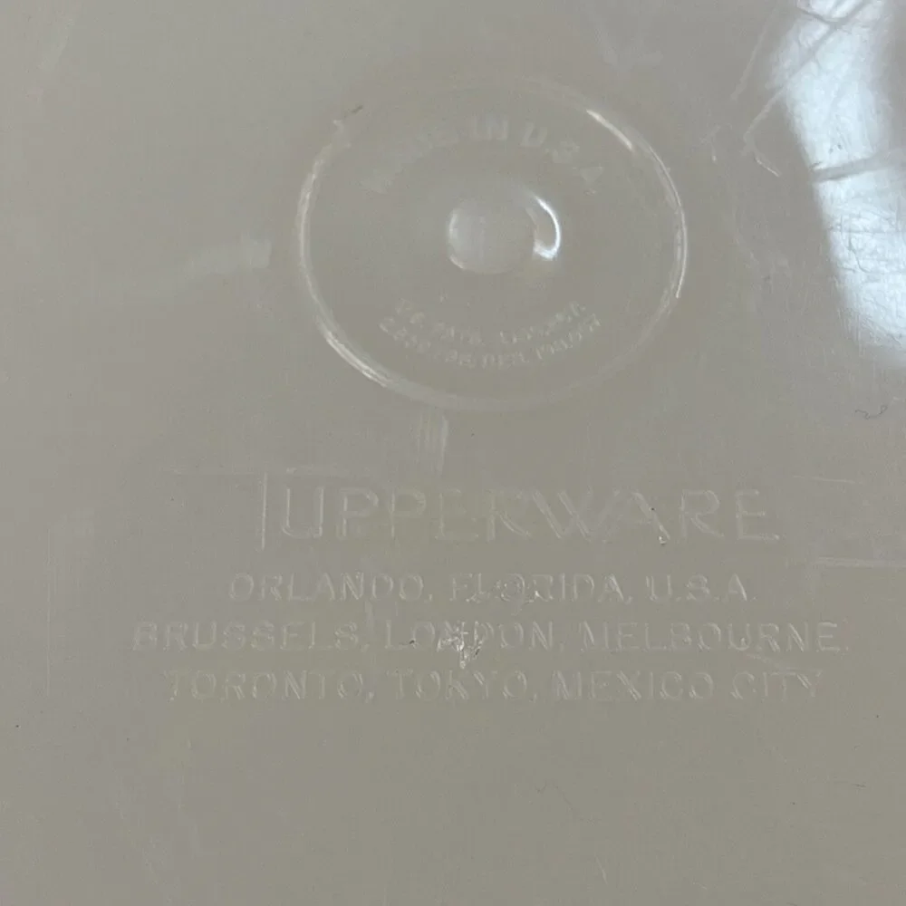 Vintage Tupperware Roast Flavor Saver Ham Turkey Container 3 Pieces